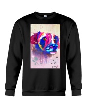 Jack Russell Water Color Art Face Art Crewneck Sweatshirt thumbnail