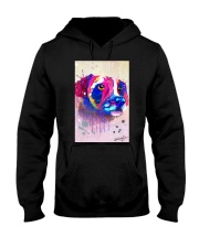 Jack Russell Water Color Art Face Art Hooded Sweatshirt thumbnail