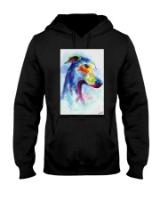 Greyhound Water Color Art Splash Z123 Hooded Sweatshirt thumbnail
