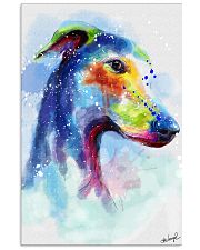 Greyhound Water Color Art Splash Z123 11x17 Poster front