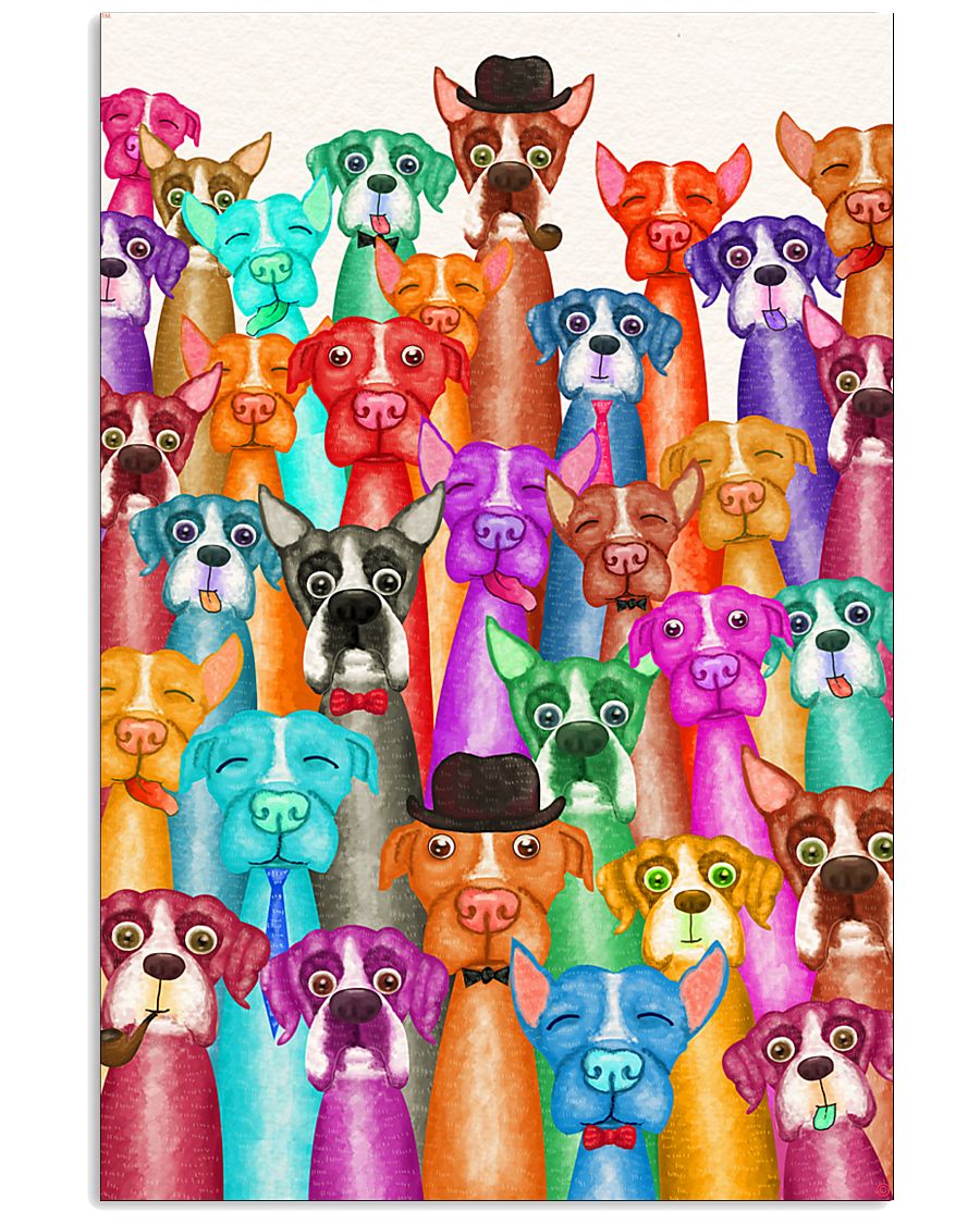 Boxer Poster Multi 11x17 Poster