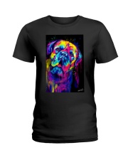 Dogue Water Color Ladies T-Shirt thumbnail