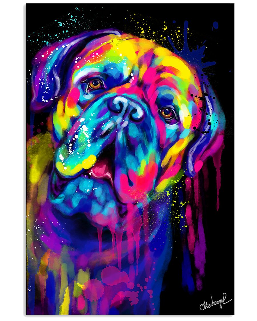 Dogue Water Color 16x24 Poster