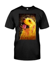 Labrador Water Color Art Happy Face Classic T-Shirt thumbnail