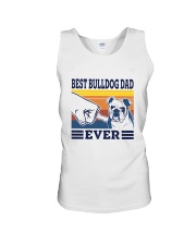 Bulldog Dad Unisex Tank tile