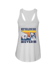 Bulldog Dad Ladies Flowy Tank tile