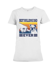 Bulldog Dad Premium Fit Ladies Tee tile