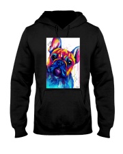 French bulldog Face Art B10 Hooded Sweatshirt thumbnail