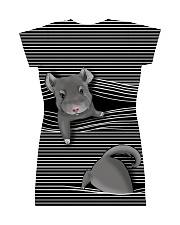 Chinchilla line All-over Dress back