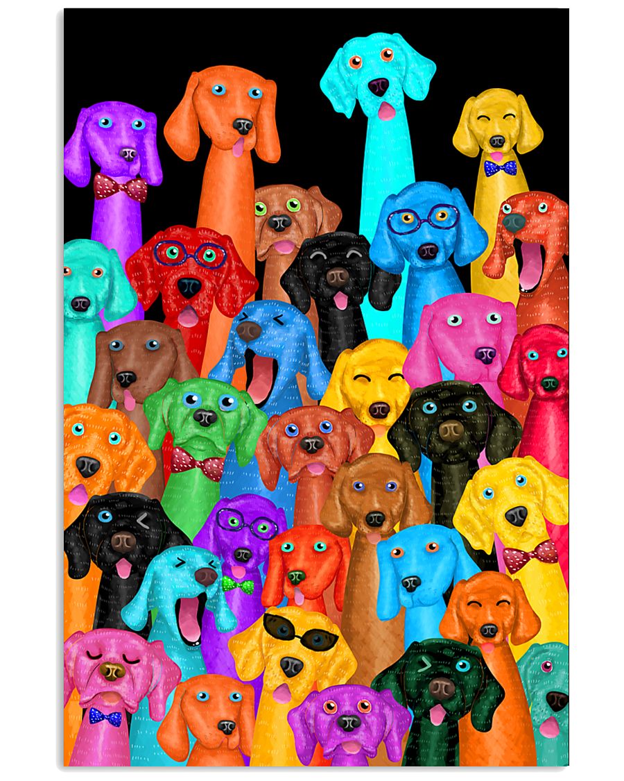 Weimaraner Dog Multie 11x17 Poster