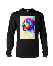 PITBULL POSTER COLORFUL Long Sleeve Tee thumbnail