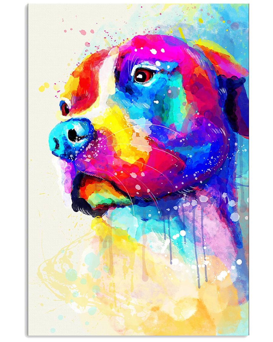 PITBULL POSTER COLORFUL 11x17 Poster