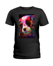 Cavalier Water Color Ladies T-Shirt thumbnail