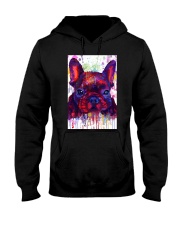 French bulldog Water Color Art Flow G10 Hooded Sweatshirt thumbnail