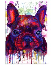 French bulldog Water Color Art Flow G10 11x17 Poster front