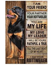 Rottweiler Partner 11x17 Poster thumbnail
