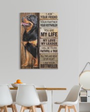 Rottweiler Partner 20x30 Gallery Wrapped Canvas Prints aos-canvas-pgw-20x30-lifestyle-front-05
