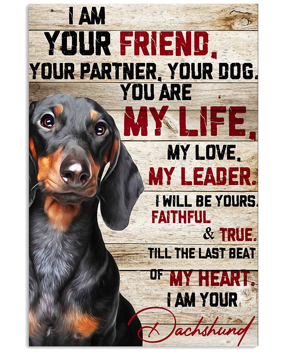 Dachshund My Life 16x24 Poster