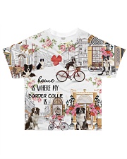 Home Is Where My Border collie Is All-over T-Shirt thumbnail
