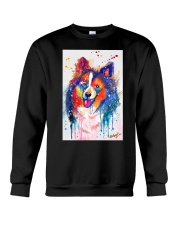 Sheltie Water Color Phone Case Crewneck Sweatshirt thumbnail