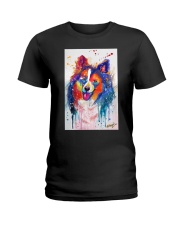 Sheltie Water Color Phone Case Ladies T-Shirt thumbnail