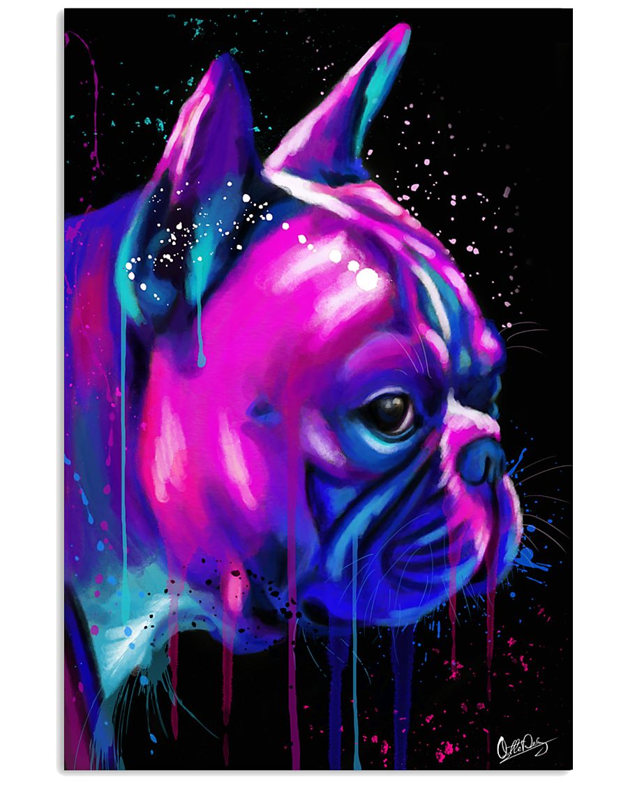 French Bulldog color 24x36 Poster