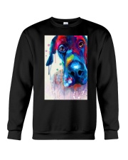 Great Dane Face Art Flow Y10 Crewneck Sweatshirt thumbnail