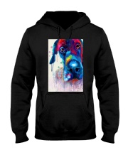 Great Dane Face Art Flow Y10 Hooded Sweatshirt thumbnail