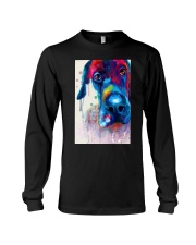 Great Dane Face Art Flow Y10 Long Sleeve Tee thumbnail