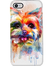 Yorkie Poster Colorful Painting Phone Case thumbnail