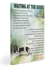 Basset Hound waiting at the door 20x30 Gallery Wrapped Canvas Prints front