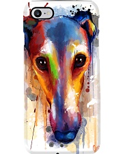 Greyhound Face Art Flow Phone Case thumbnail