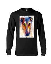 Greyhound Face Art Flow Long Sleeve Tee thumbnail