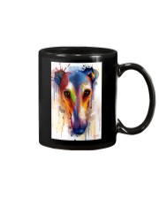 Greyhound Face Art Flow Mug thumbnail