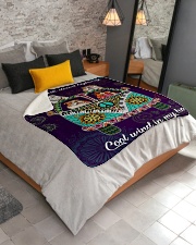 Bulldog Fleece Blanket Sherpa Fleece Blanket - 50" x 60" aos-sherpa-fleece-blanket-lifestyle-front-02