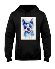French bulldog Water Color Art Flow X10 Hooded Sweatshirt thumbnail