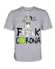 Dalmatian V-Neck T-Shirt tile