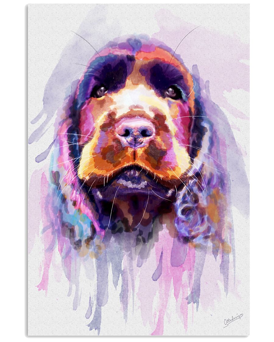 Cocker Spaniel Water Color 11x17 Poster
