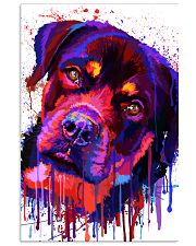 ROTTWEILER WATERCOLOR POSTER 11x17 Poster front