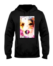 Jack Russell Face Art Water Color DF67 Hooded Sweatshirt thumbnail