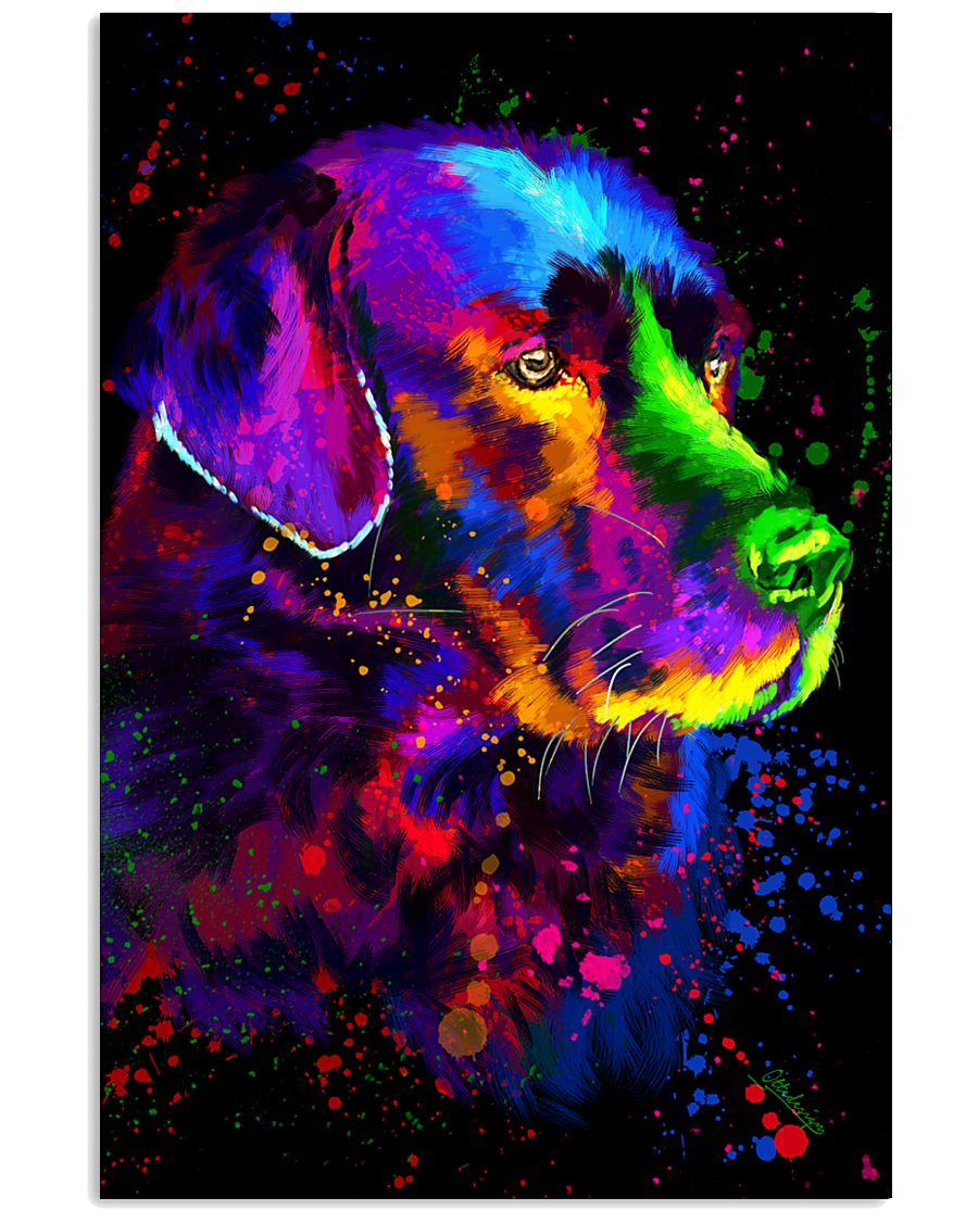 Labrador Water Color Art 16x24 Poster