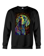 Weimaraner Poster Color Crewneck Sweatshirt thumbnail