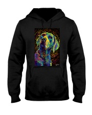 Weimaraner Poster Color Hooded Sweatshirt thumbnail