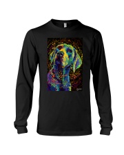 Weimaraner Poster Color Long Sleeve Tee thumbnail