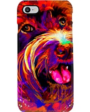 SCHNAUZER HAPPY FACE POSTER Phone Case thumbnail
