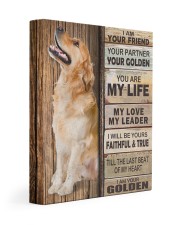 Golden Retriever Partner Gallery Wrapped Canvas Prints tile