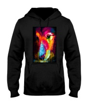 Sheltie Water Color Hooded Sweatshirt thumbnail