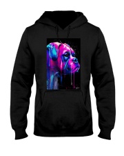 Boxer Poster Colorful Art Hooded Sweatshirt thumbnail