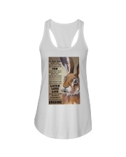 Rabbit to be awesome Ladies Flowy Tank tile
