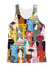 Cat Mini All-over Unisex Tank thumbnail